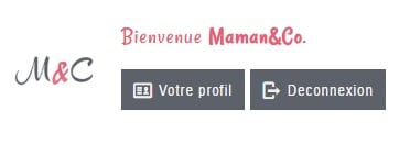 Accès profil Maman&Co
