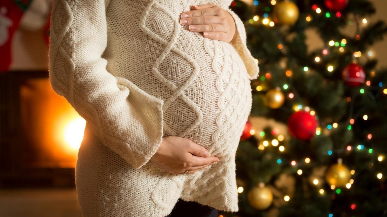 Cadeaux de Noël femme enceinte