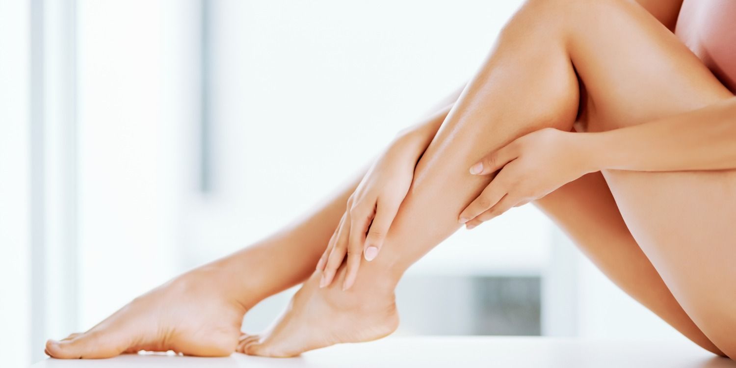 Jambes épilées