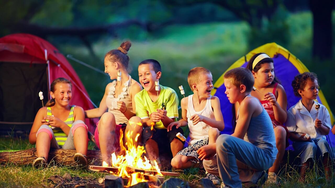 Camping avec les enfants