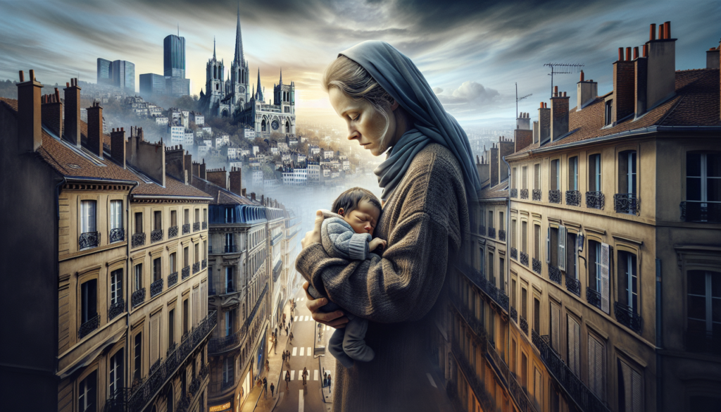découvrez le poignant récit d'une mère à lyon, contrainte de vivre dans la rue avec son nouveau-né de six jours. un témoignage émouvant sur la peur et la précarité qui touche des familles vulnérables.