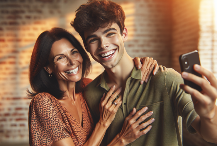 découvrez l'émouvante photo partagée par julia vignali pour célébrer les 18 ans de son fils luigi. une adorable manière de faire fondre le cœur de tous avec ce moment touchant et plein d'émotion.
