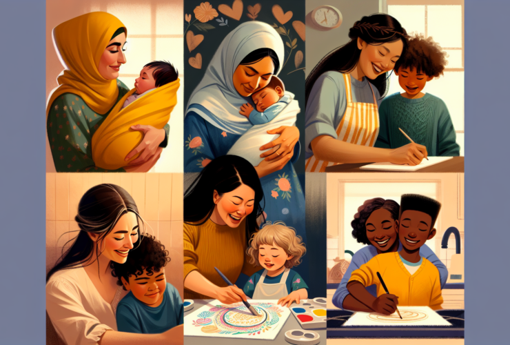 découvrez notre hommage touchant aux mamans à travers 'célébrons la maternité'. un voyage émouvant qui célèbre l'amour, la force et le dévouement des mères. rejoignez-nous pour honorer ces héroïnes du quotidien.